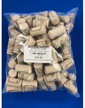 #7 Wine Corks 120/pkg in Corks and Corkers