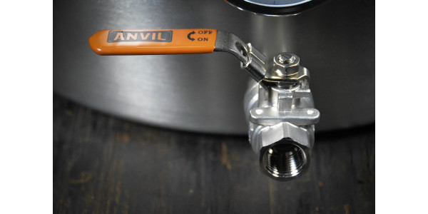 Anvil Ball Valve in Anvil Brewing