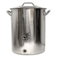 Brewer's BeAst 16 Gallon Brew Kettle with ports