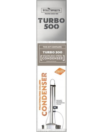 Turbo 500 Stainless Steel Condenser in Distilling