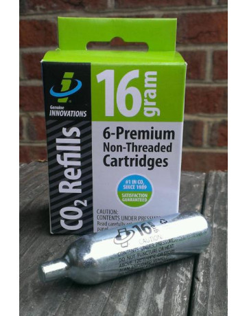 16 gram co2 cartridges pack of 6 in CO2 Tanks & Supplies