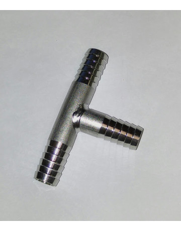 3/8 Inch Stainless Steel Tee in Kegs and Kegging Hardware