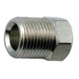 Compression Nut for Tower Shank, plated brass in Kegs and Kegging Hardware