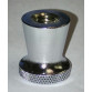 Faucet Collar, chrome (threaded top for beer faucet)