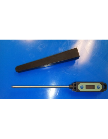 Digital Pocket Thermometer with Probe in Fermenters, Buckets & Tools