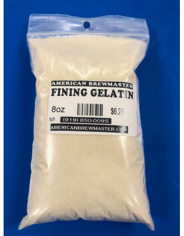 Fining Gelatin                 8 oz in Additives