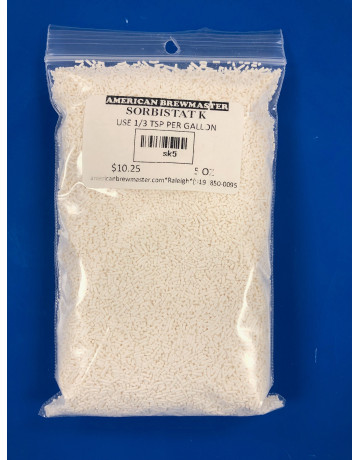 Sorbistat K (potassium sorbate) 5oz in Wine Additives