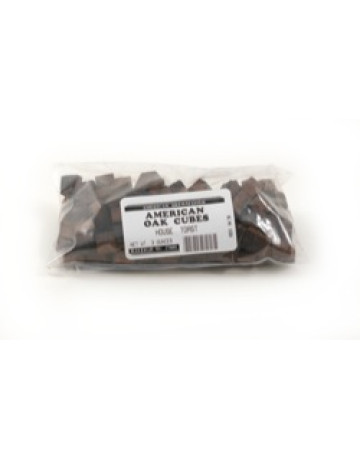 American Oak Cubes House Toast 3oz. for Oak Options by American Brewmaster Homebrew Supplies American Oak Cubes House Toast 3oz. in Oak Options