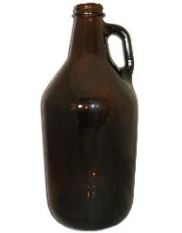 1/2 Gallon Amber Growler in Bottles & Bottle Caps