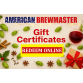 Online Gift Certificate - To Redeem Online