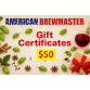 Gift Certificate - $50.00 - Redeem in Person