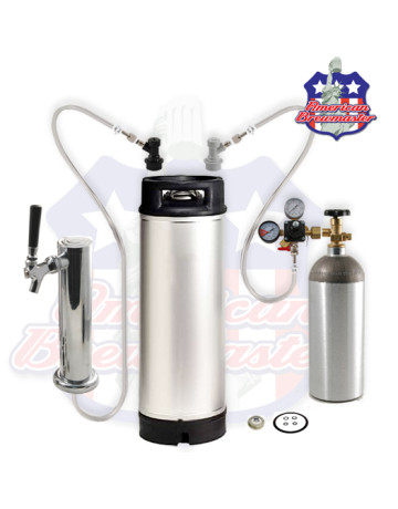 Homebrew Kegging Kit With Single Tap Tower in Kegging Kits