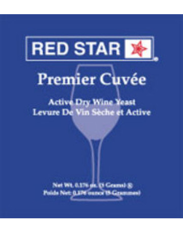 Red Star Premier Cuvee yeast    5gm in Wine Yeast