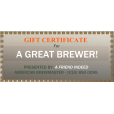 Online Gift Certificate - To Redeem Online in Gift Certificates