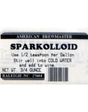 Sparkolloid                 3/4 oz. in Additives