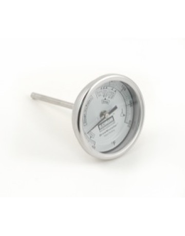 SS Dial Thermometer- 4 for Brew Pots and Brew Kettles by American Brewmaster Homebrew Supplies SS Dial Thermometer- 4 in Brew Pots and Brew Kettles