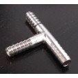 SS Tee, 1/4 inch in CO2 Hardware