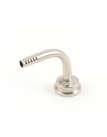 Tailpiece-90 elbow for 3/16 ID Tube in Tubing and Tubing Hardware